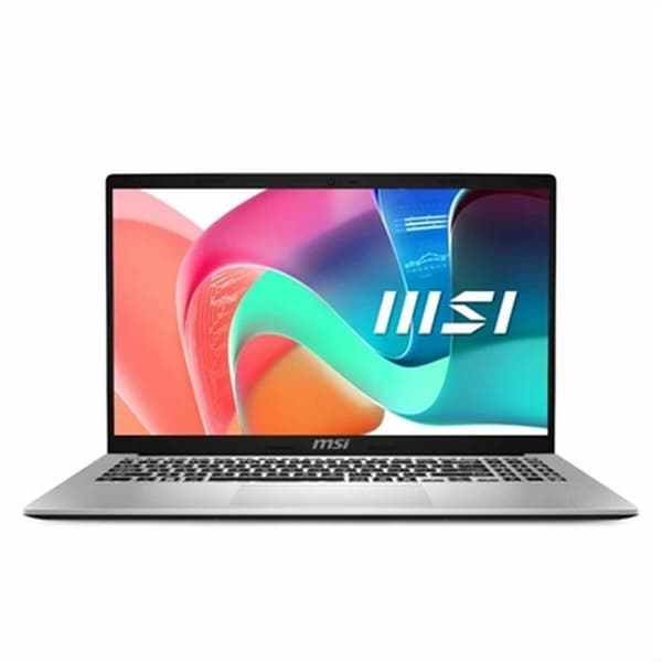 Bärbar dator MSI 9S7-15S122-236 15,6" Intel Core i7-1355U 16 GB RAM 512 GB 512 GB SSD Silver