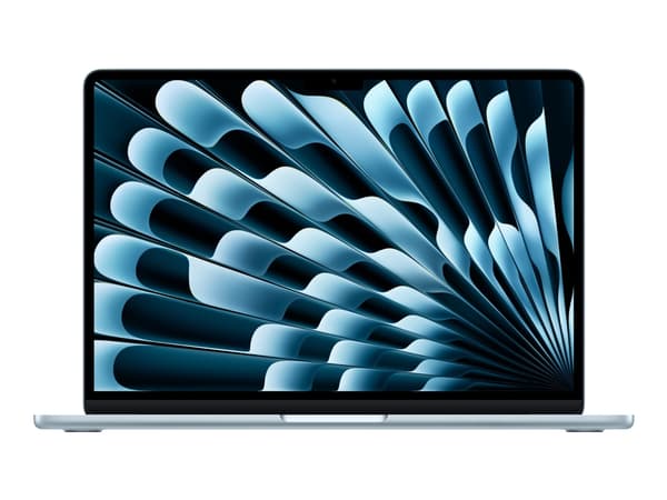Apple MacBook Air - M4 - Apple M4 10-core - 16 GB RAM - 512 GB SSD - 13.6" IPS 2560 x 1664 (WQXGA) - Wi-Fi 6E, Bluetooth - himmelblå - kbd: Svensk/fi