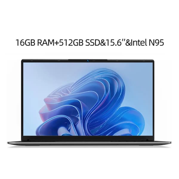 Bärbar dator med 15,6" IPS-skärm, 16GB RAM, 512GB SSD,16 GB 512 GB