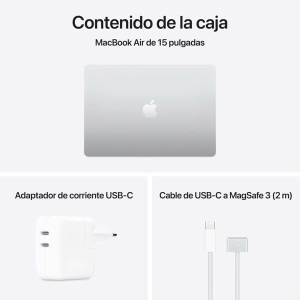 Laptop Apple MW1H3Y/A 13" M4 16 GB RAM 512 GB SSD