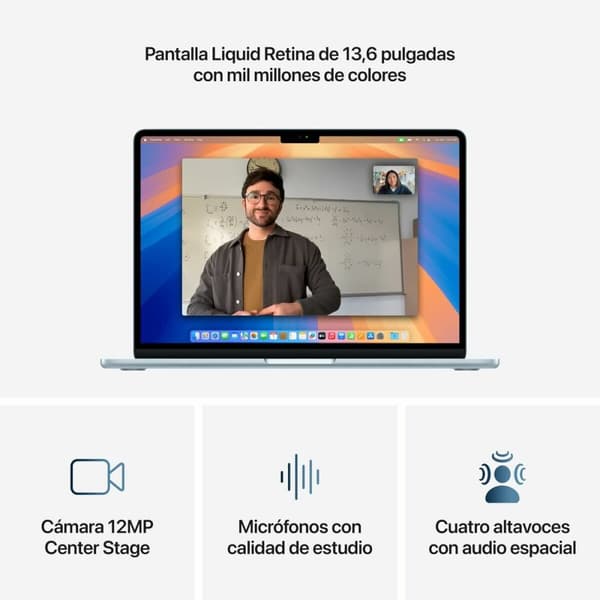 Laptop Apple MC6U4Y/A 13" M4 16 GB RAM 512 GB SSD