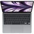 Apple - 13,6" MacBook Air M2 - RAM 8Go - Lagring 512Go - Rymdgrå - AZERTY (2022) - Återvunnen - Utmärkt skick- REFURBISHED