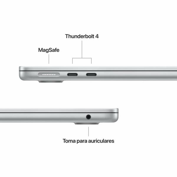 Laptop Apple MW0X3Y/A 13" M4 16 GB RAM 512 GB SSD