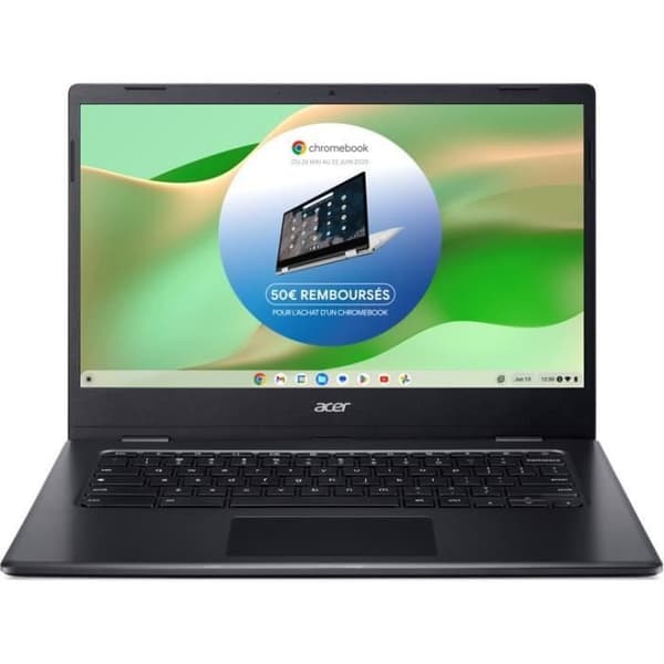 PC Bärbar Acer - Chromebook CBOA314-1H-C286 - Chrome OS - 14" FHD - Intel Celeron N4500 - RAM 4Go - 128 Go eMMC - AZERTY