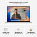 Miniatyrbild 6 av 10: Bärbar dator Apple MW1J3Y/A 13" M4 16 GB RAM 256 GB SSD