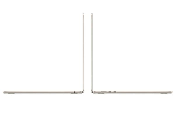 MacBook Air 15" 2023 M2 24 GB 2 TB Stjärnljus - Renoverad - Mycket bra skick