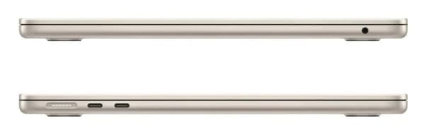 MacBook Air 15" 2023 M2 24 GB 2 TB Stjärnljus - Renoverad - Mycket bra skick
