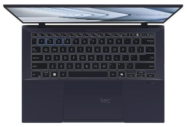 Notebook expertbok (b9403cvar-km1147x, CPU core 7, 150u, 1800 mhz, 14", 2880x1800, ram 32gb, lpddr5x, SSD 1tb), Asus
