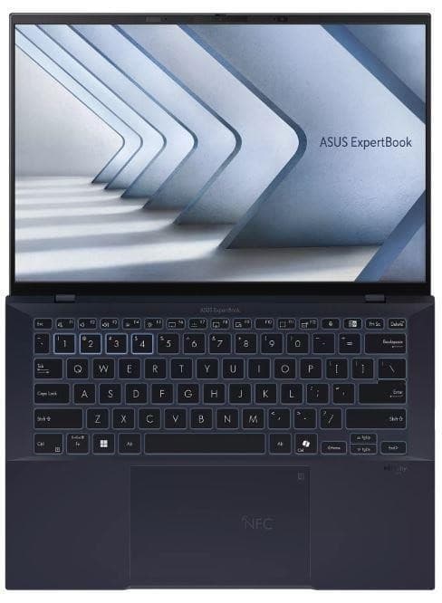Notebook expertbok (b9403cvar-km1147x, CPU core 7, 150u, 1800 mhz, 14", 2880x1800, ram 32gb, lpddr5x, SSD 1tb), Asus