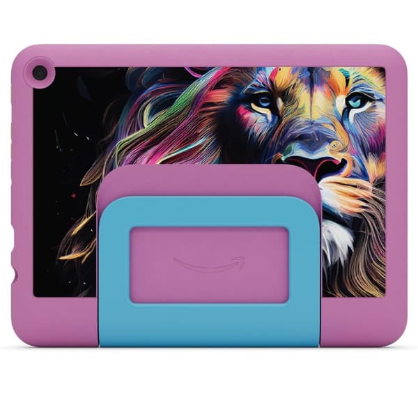 Amazon Fire HD 8 32GB Kids Pro (2024), rosa/djungelkatt