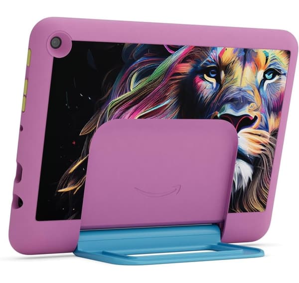 Amazon Fire HD 8 32GB Kids Pro (2024), rosa/djungelkatt