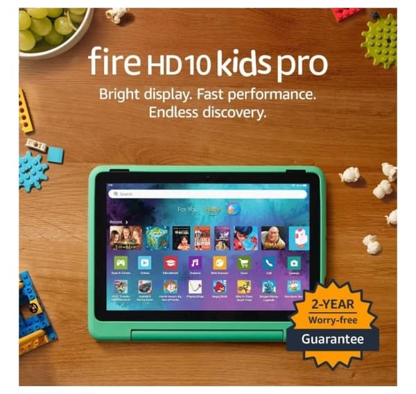 Amazon Fire HD 10 32GB Kids Pro 13:e generationen, mintgrön