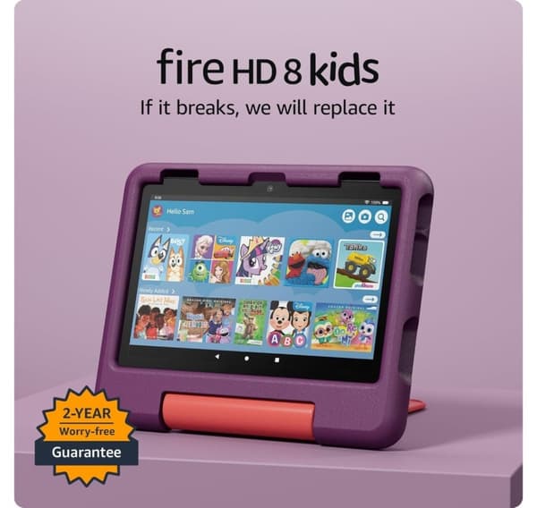 Amazon Fire HD 8 Kids 32GB (2024), druva