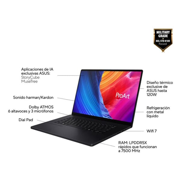 Bärbar dator Asus 90NB15L1-M00360 16" 1 TB SSD