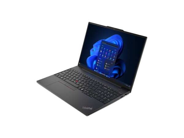 Lenovo ThinkPad E16 Gen 2 (AMD), AMD Ryzen™ 5, 3,3 GHz, 40,6 cm (16"), 1920 x 1200 piksler, 16 GB, 256 GB