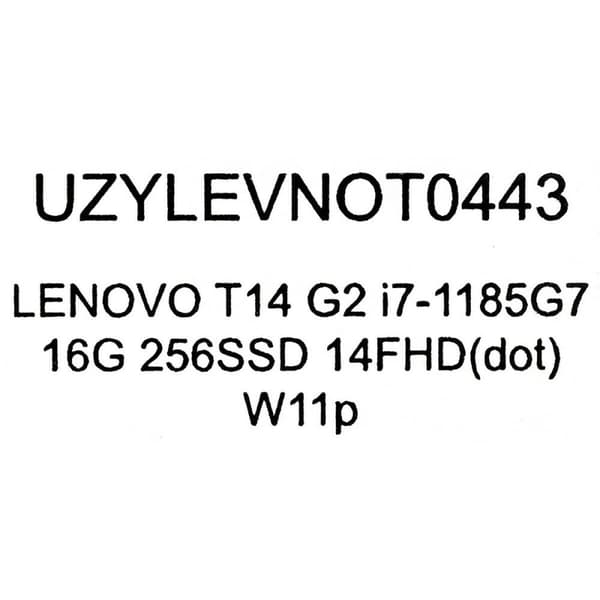 BEGAGNAD Bärbar dator Lenovo ThinkPadT14i7-1185G716G256SSD14FHD (Renoverade A)