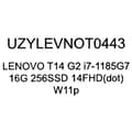 Miniatyrbild 8 av 11: BEGAGNAD Bärbar dator Lenovo ThinkPadT14i7-1185G716G256SSD14FHD (Renoverade A)