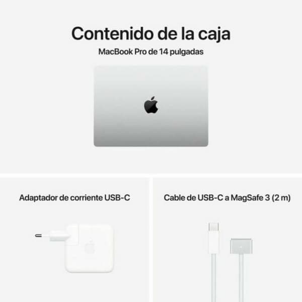 Bärbar dator Apple MW2X3Y/A Qwerty Spanska 14,2" M4 16 GB RAM 1 TB SSD Silver