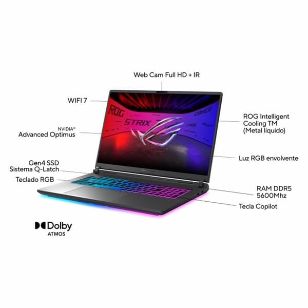 Bärbar dator Asus 90NR0LE1-M00230 18" Intel Core i7 32 GB RAM 1 TB SSD