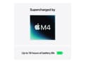 Miniatyrbild 3 av 5: Apple MacBook Air - M4 - Apple M4 10-core - 16 GB RAM - 512 GB SSD - 13.6" IPS 2560 x 1664 (WQXGA) - Wi-Fi 6E, Bluetooth - midnatt - kbd: Svenska/fin
