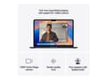 Miniatyrbild 5 av 5: Apple MacBook Air - M4 - Apple M4 10-core - 16 GB RAM - 512 GB SSD - 13.6" IPS 2560 x 1664 (WQXGA) - Wi-Fi 6E, Bluetooth - midnatt - kbd: Svenska/fin