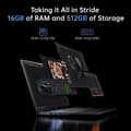 Miniatyrbild 4 av 4: Ultra Slim, 16GB RAM, 512GB SSD, Integrerad grafik,16GB 512GB, N97