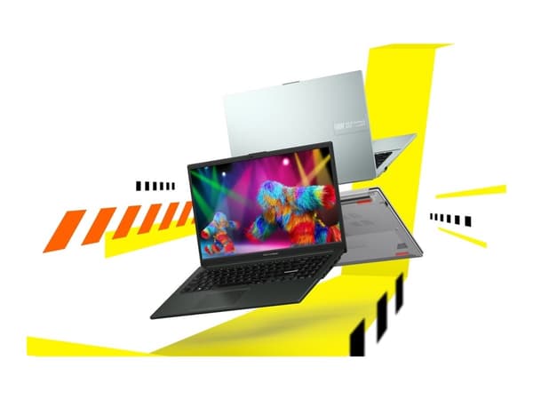 ASUS Vivobook Go 15 OLED L1506FA-L11502W - 180 graders gångsjärnskonstruktion - AMD Ryzen 5 - 7520U / upp till 4.3 GHz - Win 11 Home - Radeon 610M -