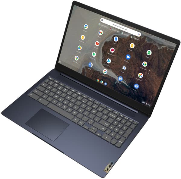 LENOVO IdeaPad 3 Chrome 15IJL6 N4500 8GB 128GB QWERTY US 82N40046MH Sininen