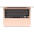 Miniatyrbild 4 av 4: Apple - 13" MacBook Air (2020) - Apple M1-chip - RAM 16GB - Lagring 512GB SSD - Guld - AZERTY (2021) - Renoverad - Utmärkt- REFURBISHED