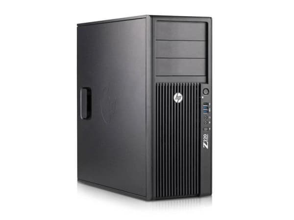 Refurbished HP Z220 WorkStation - Intel Xeon E3 1230 v2 3,3GHz 120GB SSD + 500GB HDD 8GB - Nvidia RTX 3050 6GB Win 10 Pro