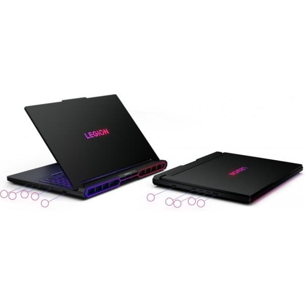 Lenovo Legion Pro 7 - 16" pelikannettava, Win 11 Home, musta (83F5001MMX)