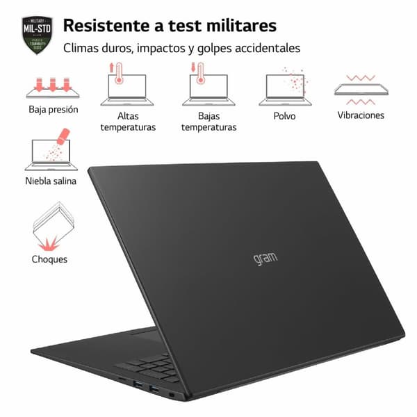 Bärbar dator LG 17Z90R 17" i7-1360P 16 GB RAM 512 GB SSD Qwerty Spanska