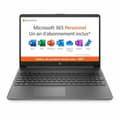 Miniatyrbild 1 av 4: Bärbar dator HP 15s-fq0024nf 15,6" Intel Celeron N4120 4 GB RAM 128 GB SSD Azerty Franska