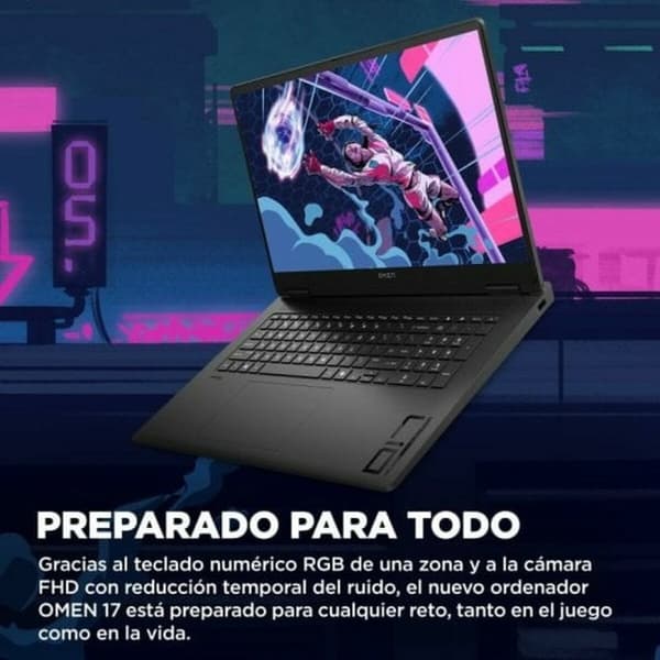 Bärbar dator HP A30YTEA 17" 32 GB RAM 1 TB SSD AMD Ryzen 7 8845HS Nvidia Geforce RTX 4070