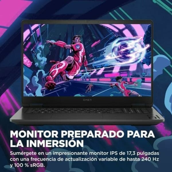 Bärbar dator HP A30YTEA 17" 32 GB RAM 1 TB SSD AMD Ryzen 7 8845HS Nvidia Geforce RTX 4070