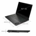 Miniatyrbillede 9 af 11: Bærbar computer HP A30YVEA 17" 32 GB RAM 1 TB SSD AMD Ryzen 7 8845HS Nvidia Geforce RTX 4070