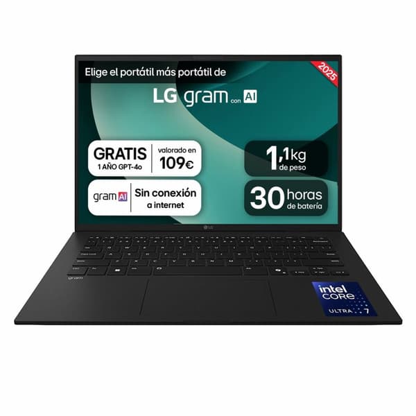 Laptop LG 14ZD90T-G.AX78B 14" 16 GB RAM 1 TB SSD Espanjalainen Qwerty