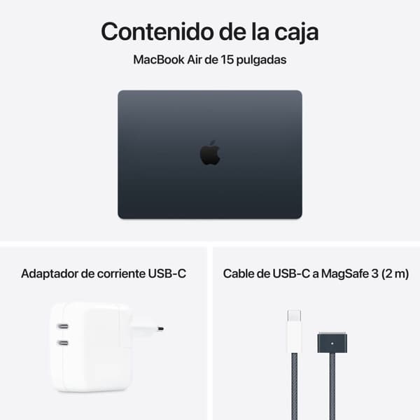 Bærbar computer Apple MC6L4Y/A 15" 13" M4 24 GB RAM 512 GB SSD