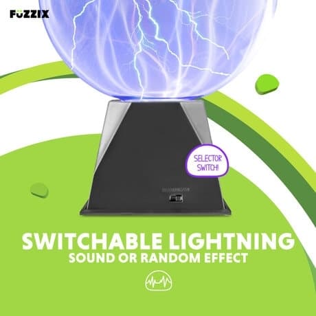 Fuzzix PLB20S plasmakula med 20 cm sfär - reptålig och säker