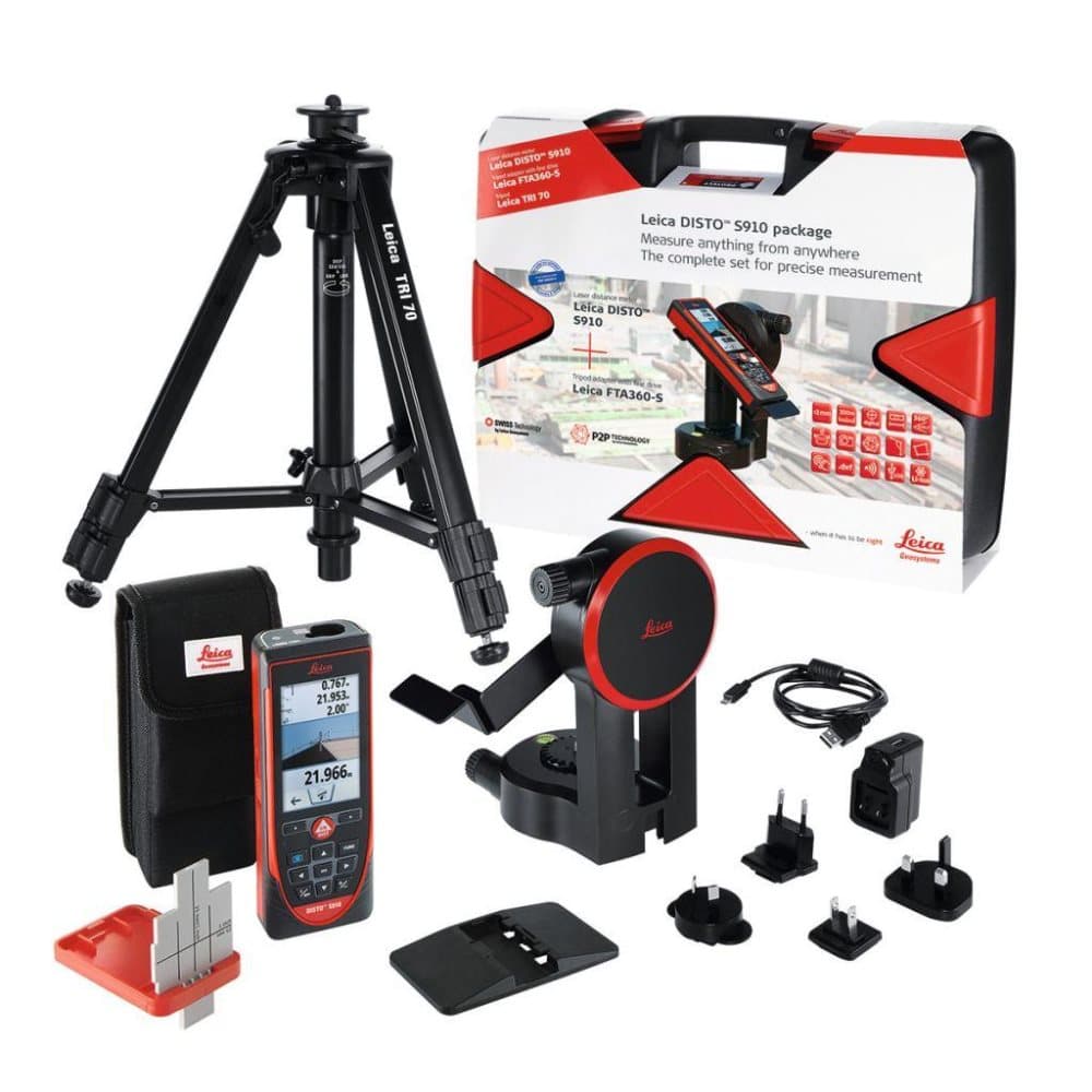 Leica Laser Avstandsmåler med Beholder Disto S910
