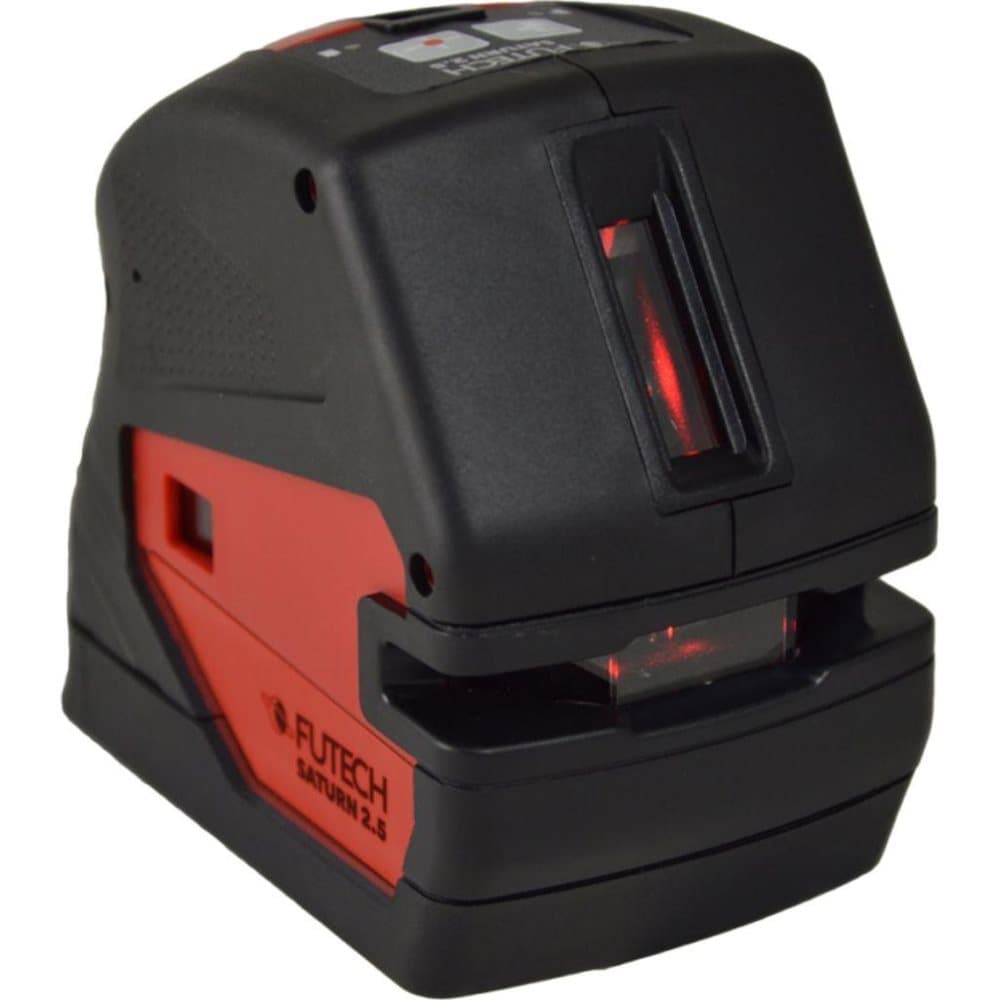 Futech laservaterpas Saturn 2.5 Red med krydslinjer 012.25