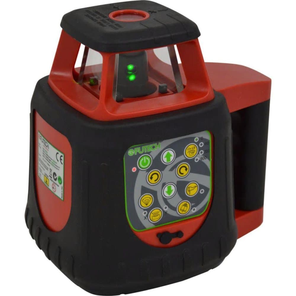 Futech Laservater + Bull's-Eye-mottaker grønn Gyro Green 060.02.50.G