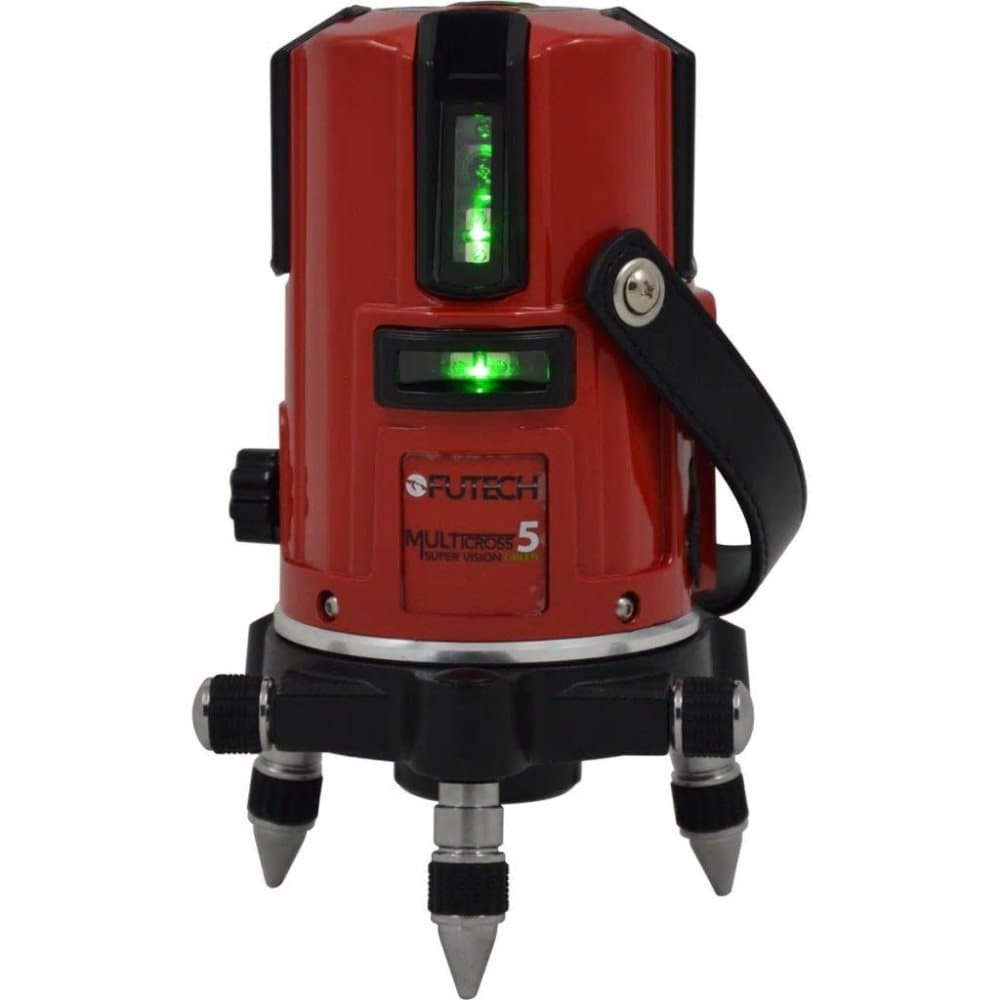 Futech Krydslinjelaser-vaterpas MC5 Green 049.05