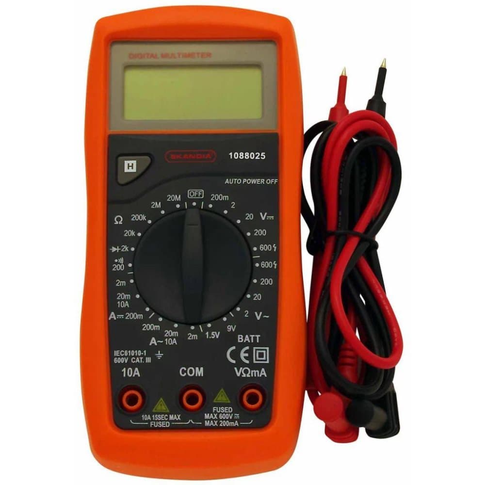 Skandia Digitalt multimeter 600 V 10 A 1088025