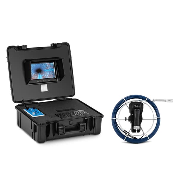 Steinberg Systems Inspektionskamera - 30 m - 12 LED - 7" IPS färgpekskärm