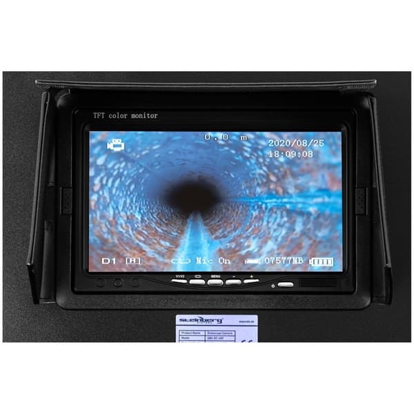 Steinberg Systems Inspektionskamera - 20 m - 12 LED - 7" display