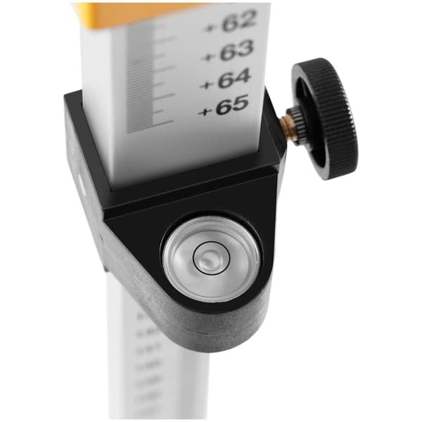 Steinberg Systems Mätstång - 2,4 m - 2 skalor (mm/cm) - Aluminium - Med skjutreglage
