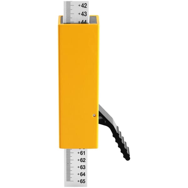 Steinberg Systems Mätstång - 2,4 m - 2 skalor (mm/cm) - Aluminium - Med skjutreglage