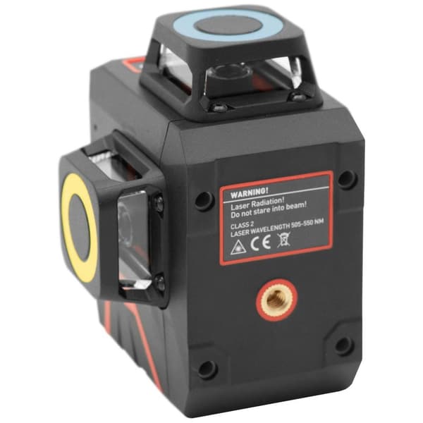 Steinberg Systems 360°-Krysslaser med transportväska - Grön - 15-30 m - Självnivellerande - Ministativ - Fjärrkontroll