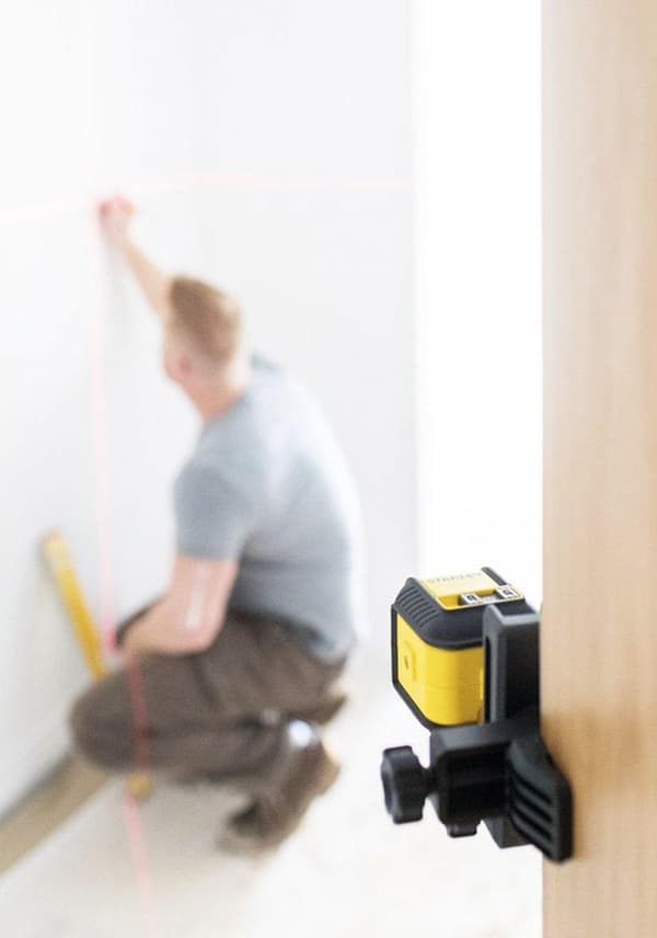 Stanley Cubix Cross Line Red Beam Laser